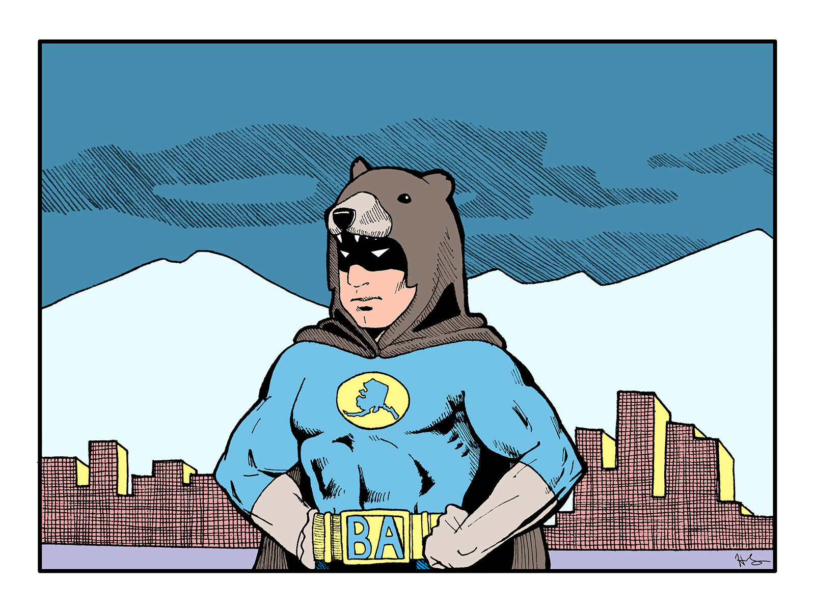 The Blue Alaskan (Illustration by Holly Todd)